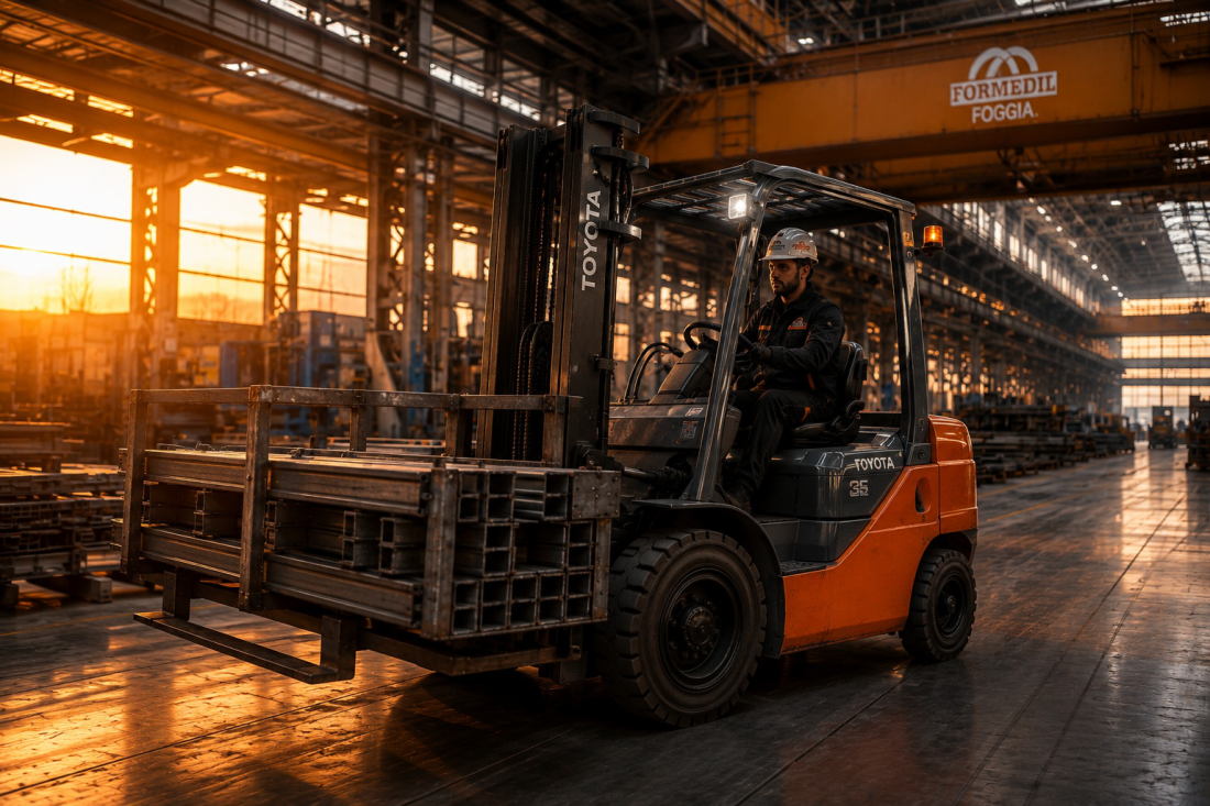 CORSO DI FORMAZIONE PER ADDETTI ALLA CONDUZIONE DI CARRELLI INDUSTRIALI SEMOVENT..