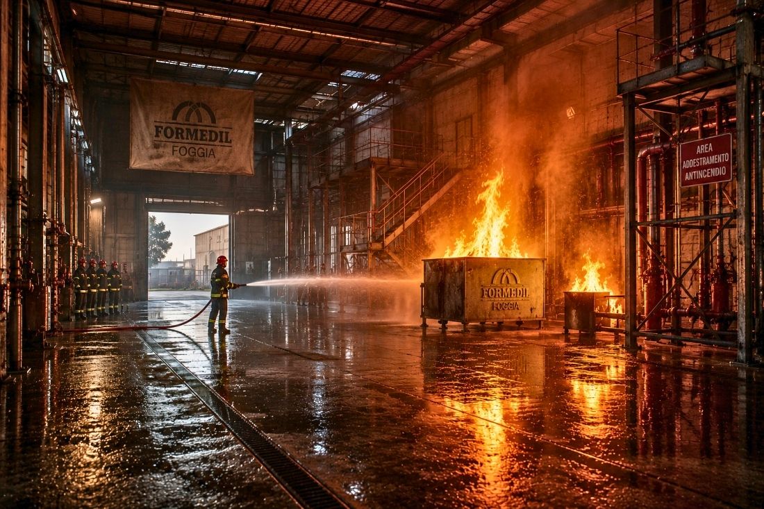 CORSO DI AGGIORNAMENTO PER ADDETTI ALL'ANTINCENDIO AI SENSI DEL D.LGS. 81/2008 E..