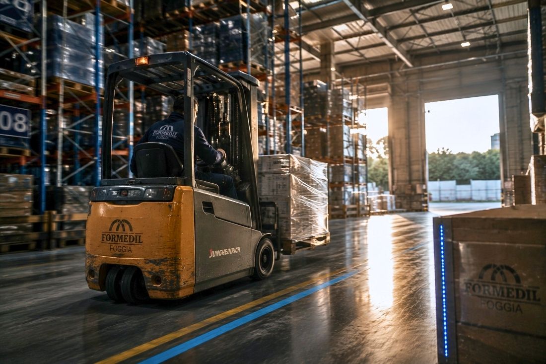 CORSO DI FORMAZIONE PER ADDETTI ALLA CONDUZIONE DI CARRELLI INDUSTRIALI SEMOVENT..