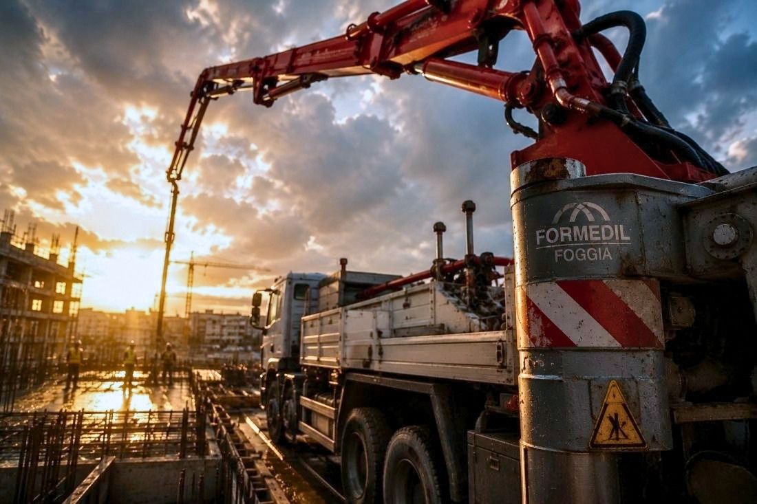 CORSO PER ADDETTI ALLA CONDUZIONE DI POMPE PER CALCESTRUZZO